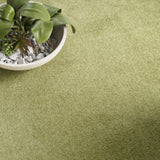 10' X 14' Green Non Skid Indoor Outdoor Area Rug - Homeroots