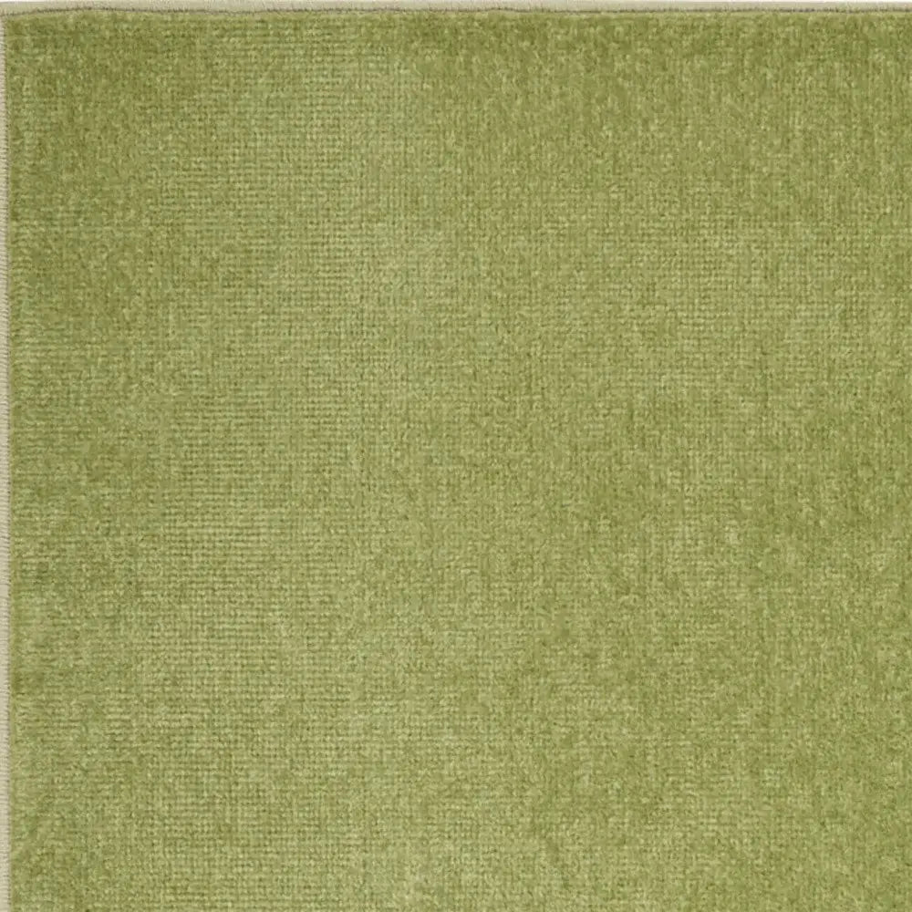 2' X 6' Green Non Skid Indoor Outdoor Runner Rug - Homeroots - Flyclothing LLC