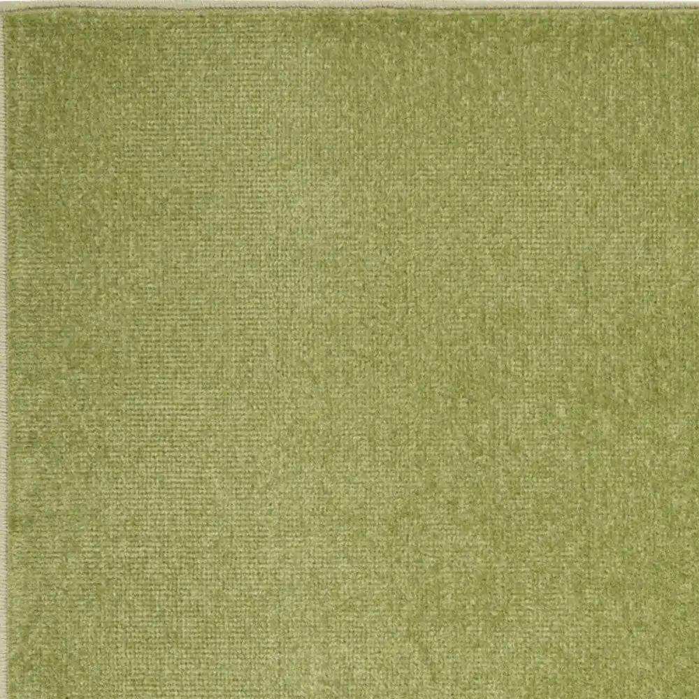 2' X 6' Green Non Skid Indoor Outdoor Runner Rug - Homeroots - Flyclothing LLC