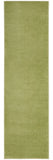 2' X 10' Green Non Skid Indoor Outdoor Runner Rug - Homeroots