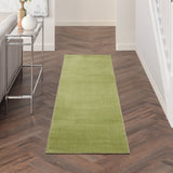 2' X 10' Green Non Skid Indoor Outdoor Runner Rug