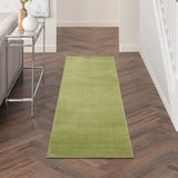 2' X 8' Green Non Skid Indoor Outdoor Runner Rug - Homeroots