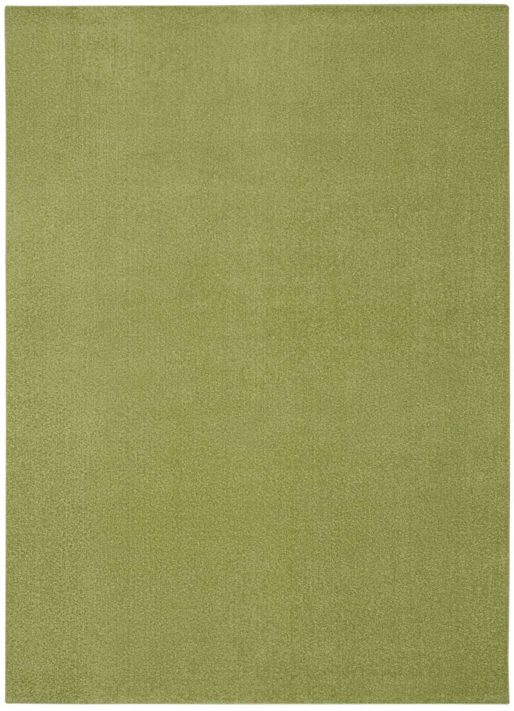 5' X 7' Green Non Skid Indoor Outdoor Area Rug - Homeroots - Flyclothing LLC