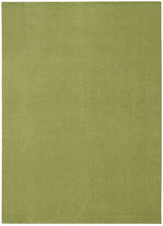 5' X 7' Green Non Skid Indoor Outdoor Area Rug - Homeroots - Flyclothing LLC