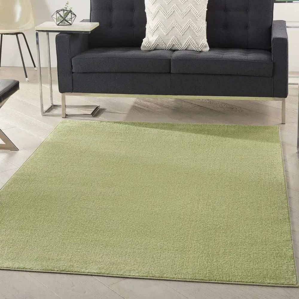 6' X 9' Green Non Skid Indoor Outdoor Area Rug - Homeroots - Flyclothing LLC