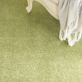 7' X 10' Green Non Skid Indoor Outdoor Area Rug - Homeroots