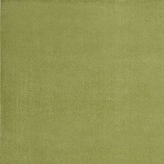 9' X 9' Green Square Non Skid Indoor Outdoor Area Rug - Homeroots - Flyclothing LLC