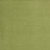 9' X 9' Green Square Non Skid Indoor Outdoor Area Rug - Homeroots