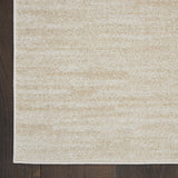 10' X 14' Ivory And Beige Non Skid Indoor Outdoor Area Rug - Homeroots