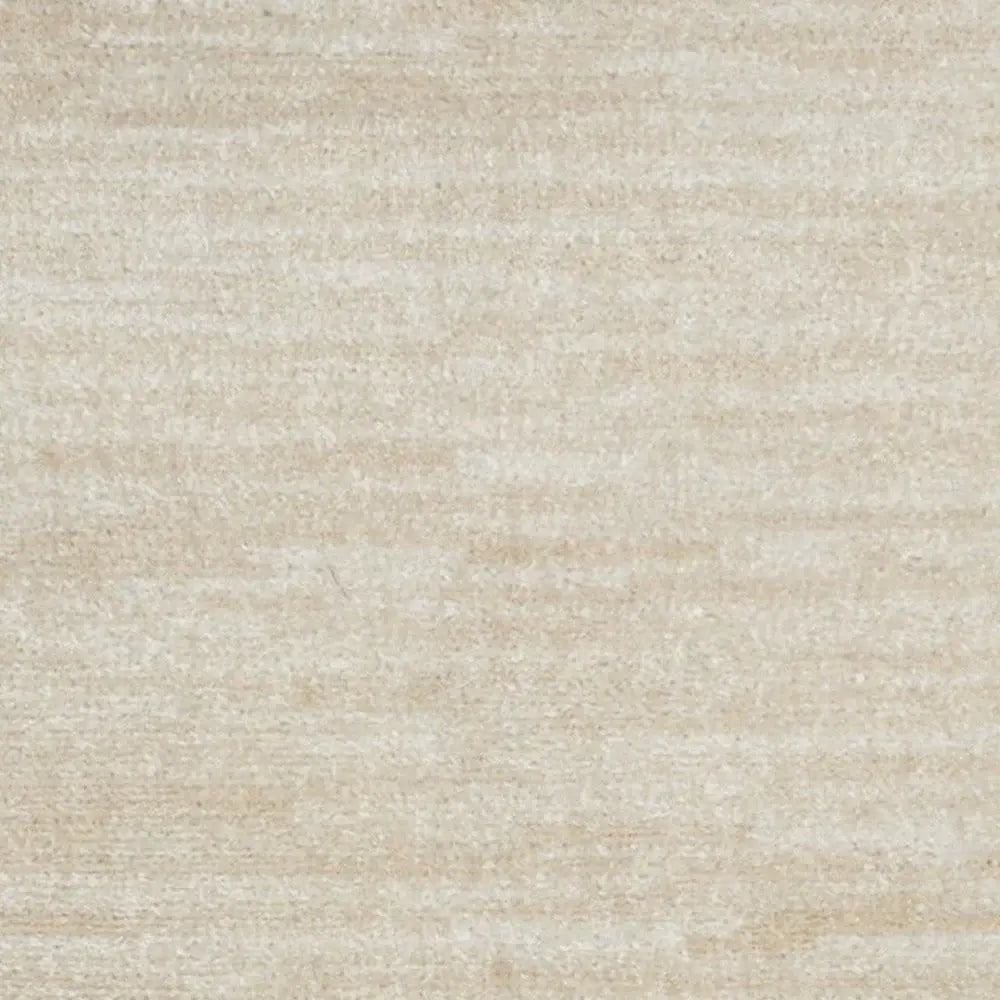 2' X 10' Ivory And Beige Non Skid Indoor Outdoor Runner Rug - Homeroots - Flyclothing LLC