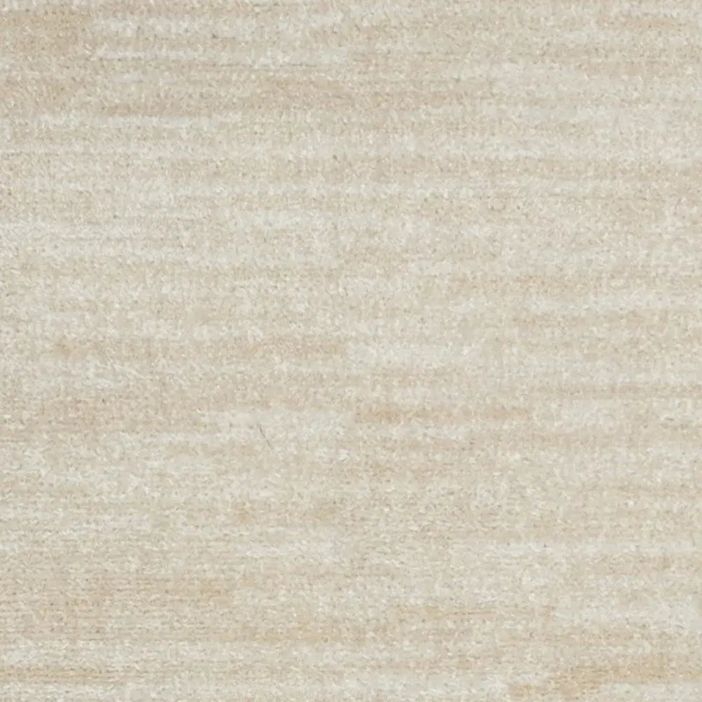 2' X 8' Ivory And Beige Non Skid Indoor Outdoor Runner Rug - Homeroots - Flyclothing LLC