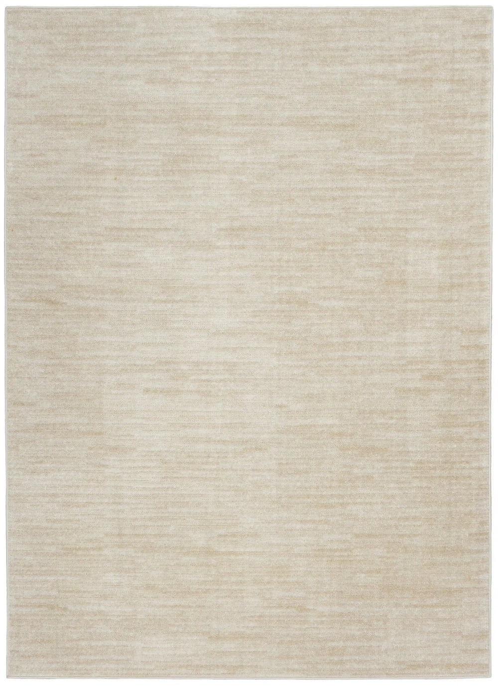 5' X 7' Ivory And Beige Non Skid Indoor Outdoor Area Rug - Homeroots
