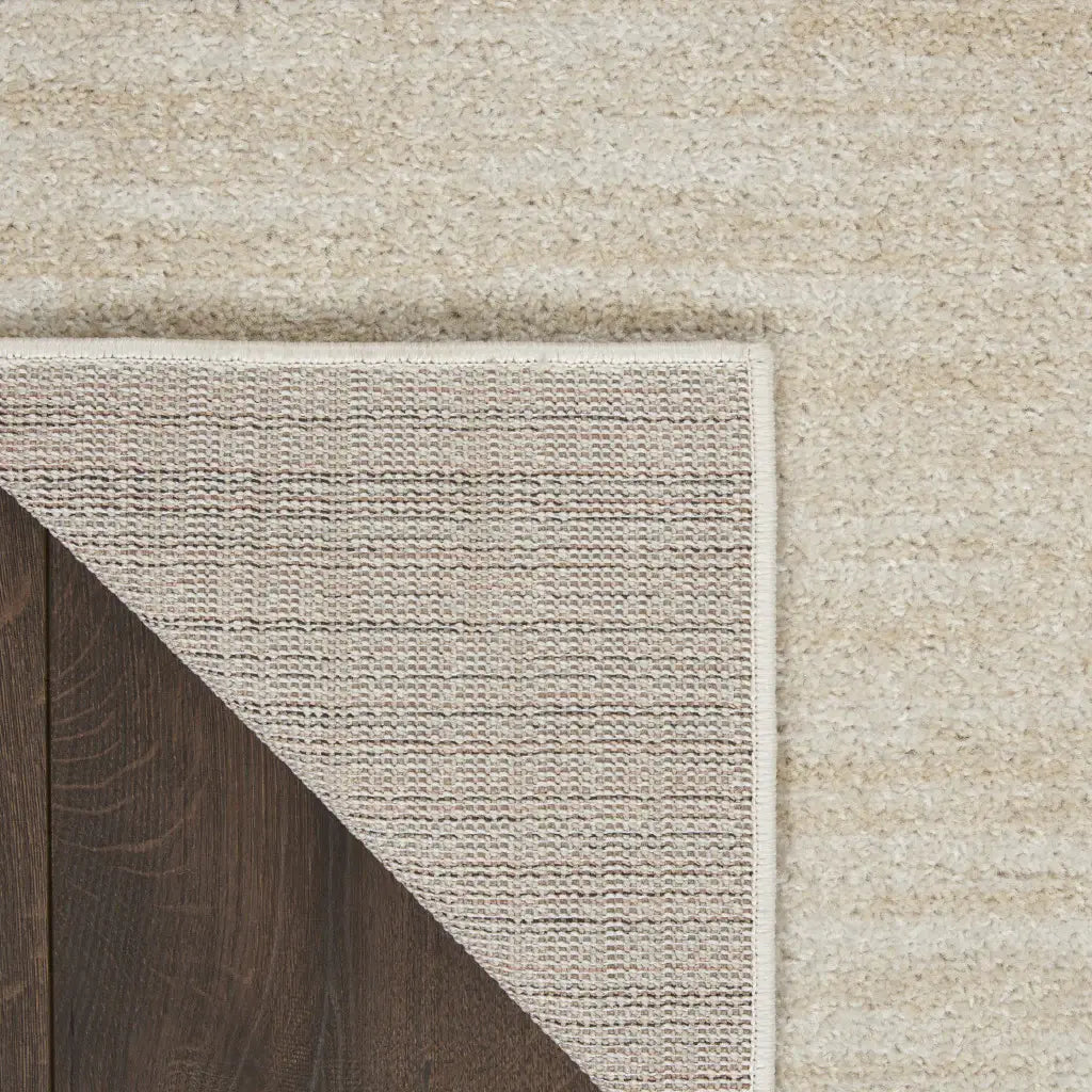 6' X 9' Ivory And Beige Non Skid Indoor Outdoor Area Rug - Homeroots - Flyclothing LLC
