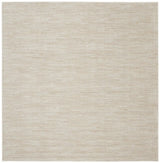 7' X 7' Ivory And Beige Square Non Skid Indoor Outdoor Area Rug - Homeroots - Flyclothing LLC