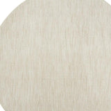 8' X 8' Ivory And Beige Round Non Skid Indoor Outdoor Area Rug - Homeroots