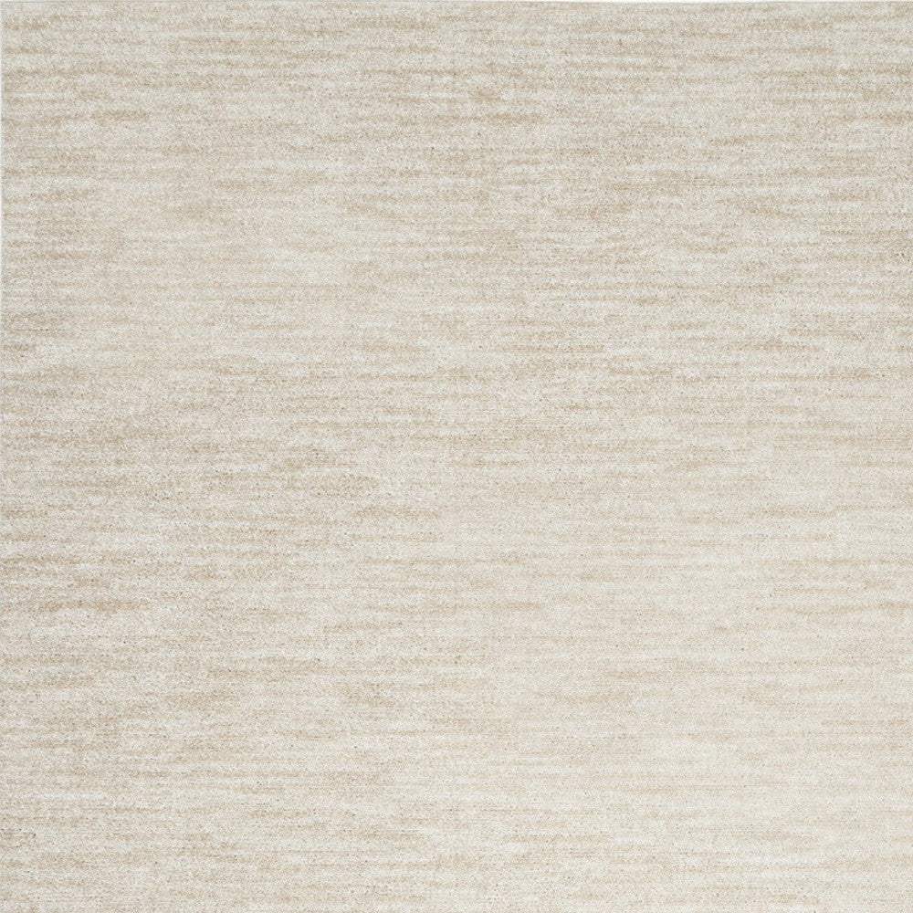 8' X 10' Ivory And Beige Non Skid Indoor Outdoor Area Rug - Homeroots - Flyclothing LLC