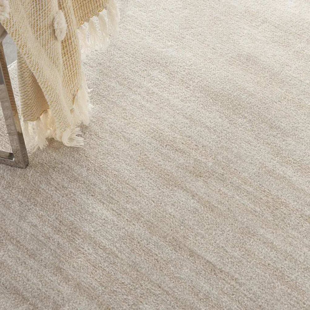 9' X 9' Ivory And Beige Square Non Skid Indoor Outdoor Area Rug - Homeroots - Flyclothing LLC