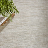 9' X 12' Ivory And Beige Non Skid Indoor Outdoor Area Rug - Homeroots - Flyclothing LLC