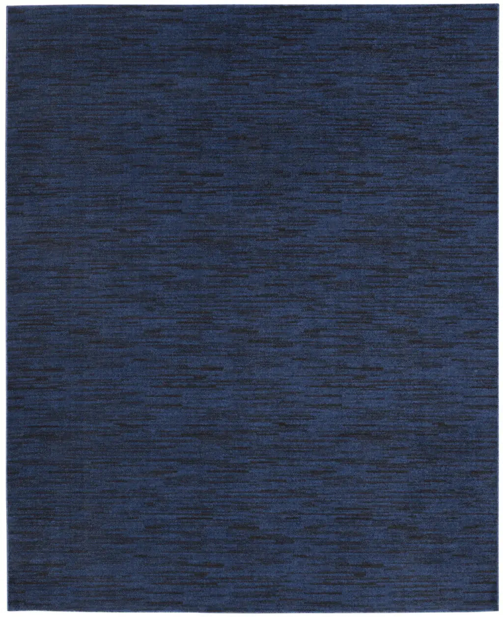 10' X 14' Midnight Blue Stain Resistant Indoor Outdoor Area Rug - Homeroots - Flyclothing LLC
