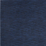 10' X 14' Midnight Blue Stain Resistant Indoor Outdoor Area Rug - Homeroots - Flyclothing LLC