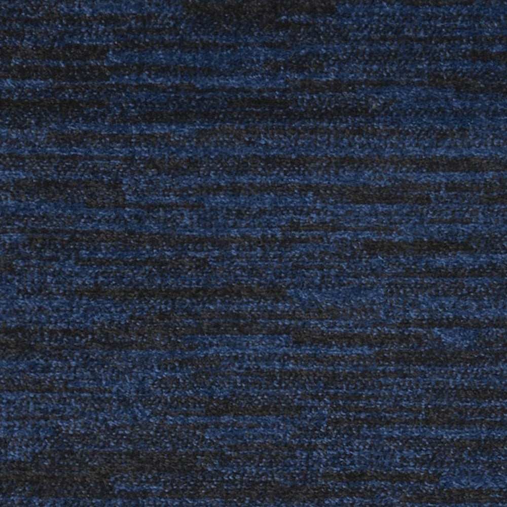 6' Midnight Blue Stain Resistant Indoor Outdoor Runner Rug - Homeroots - Flyclothing LLC