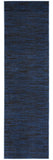10' Midnight Blue Indoor Outdoor Runner Rug - Homeroots
