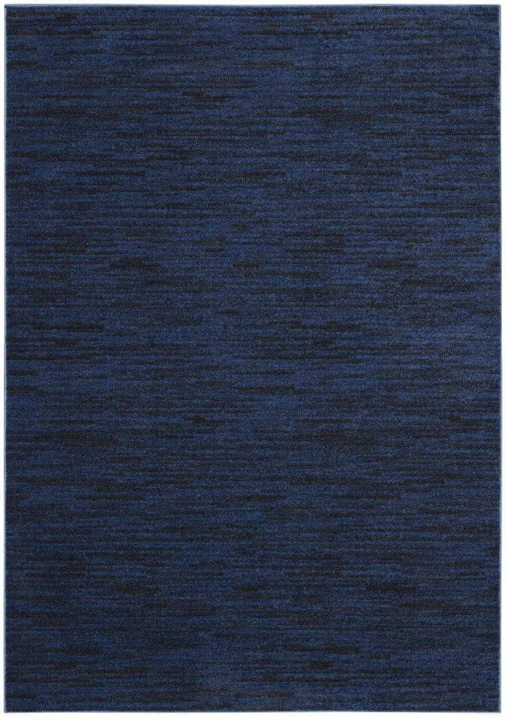 4' X 6' Midnight Blue Stain Resistant Indoor Outdoor Area Rug - Homeroots - Flyclothing LLC