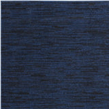 5' X 7' Midnight Blue Stain Resistant Indoor Outdoor Area Rug - Homeroots - Flyclothing LLC