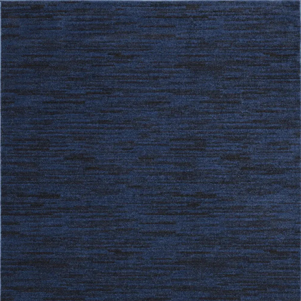 6' X 9' Midnight Blue Indoor Outdoor Area Rug - Homeroots - Flyclothing LLC