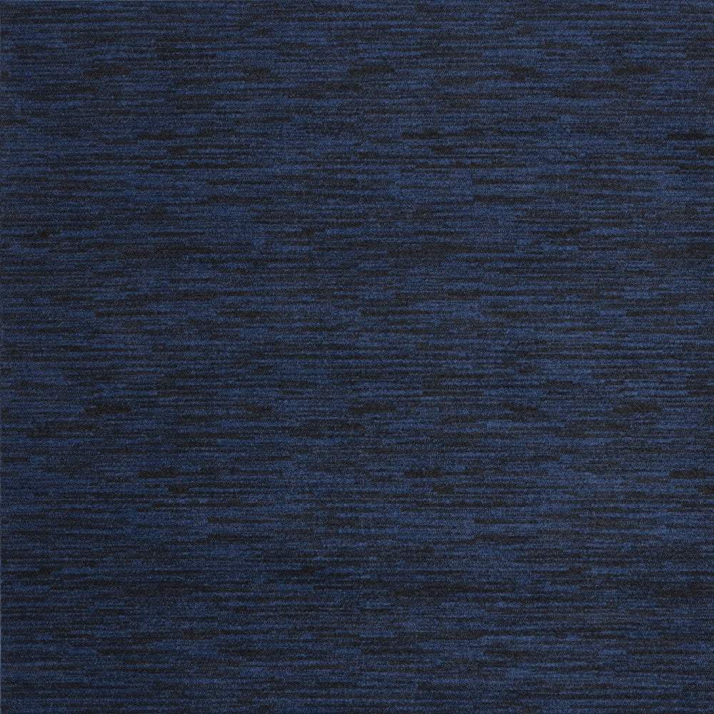 7' Midnight Blue Square Indoor Outdoor Area Rug - Homeroots - Flyclothing LLC
