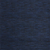 7' Midnight Blue Square Indoor Outdoor Area Rug - Homeroots - Flyclothing LLC