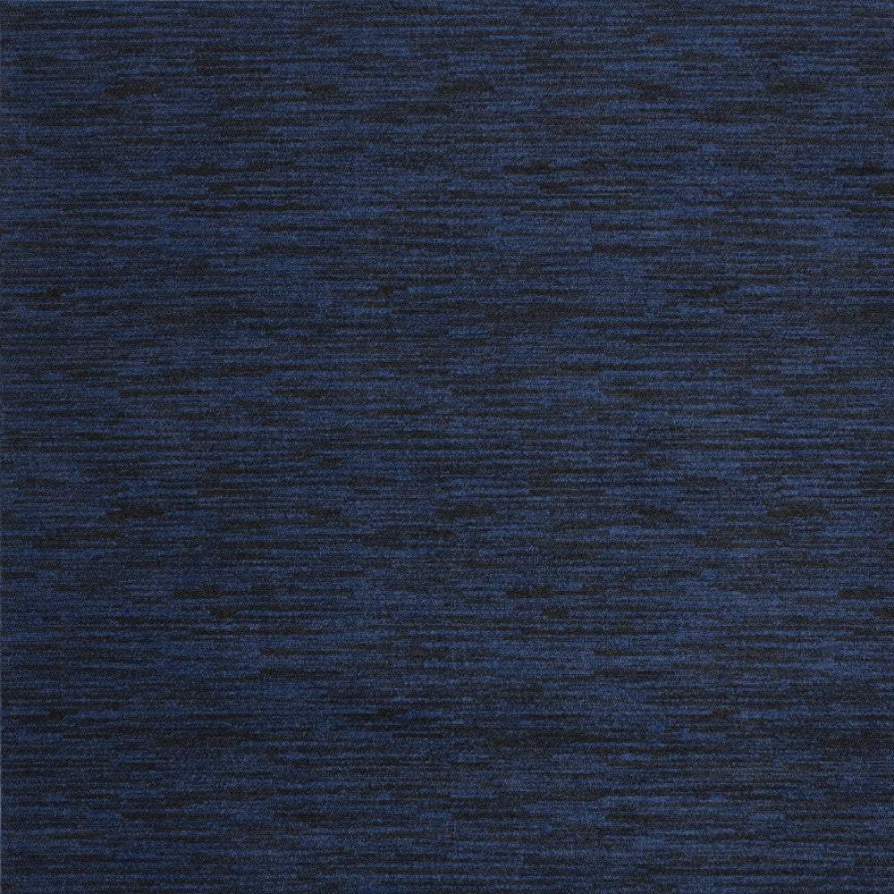 7' Midnight Blue Square Indoor Outdoor Area Rug - Homeroots - Flyclothing LLC