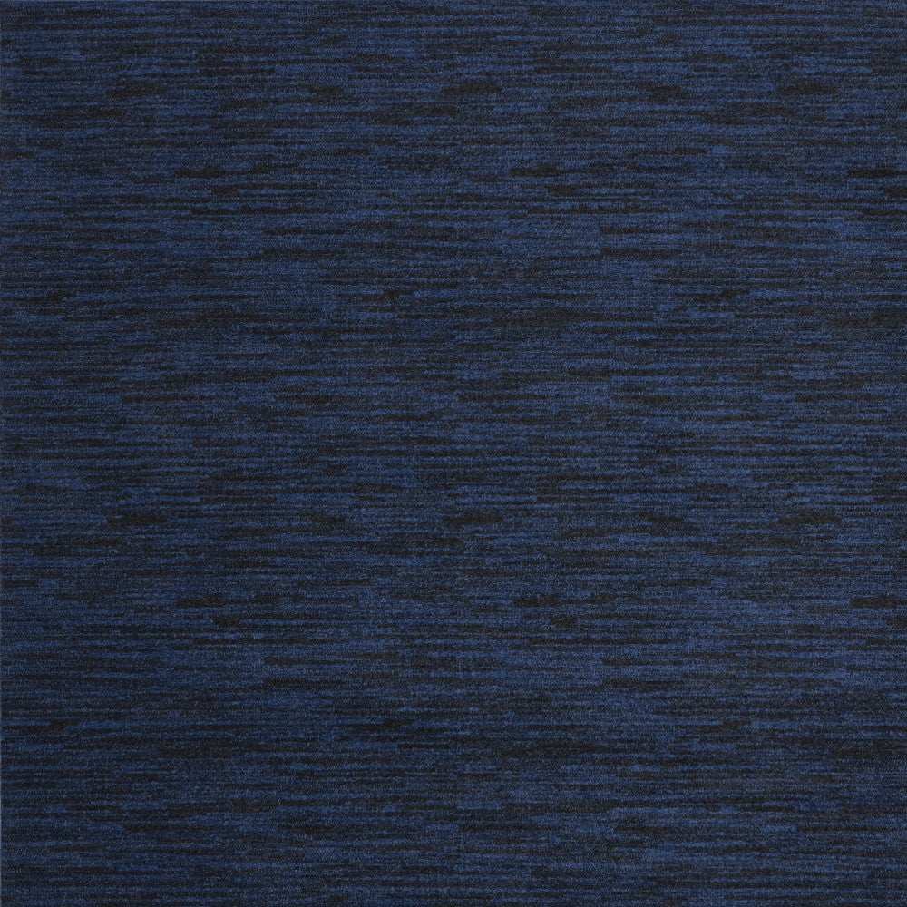 7' Midnight Blue Square Indoor Outdoor Area Rug - Homeroots - Flyclothing LLC