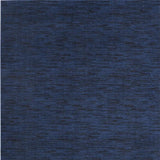 7' X 10' Midnight Blue Indoor Outdoor Area Rug - Homeroots