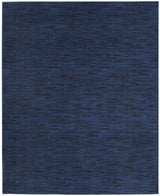 7' X 10' Midnight Blue Indoor Outdoor Area Rug - Homeroots - Flyclothing LLC
