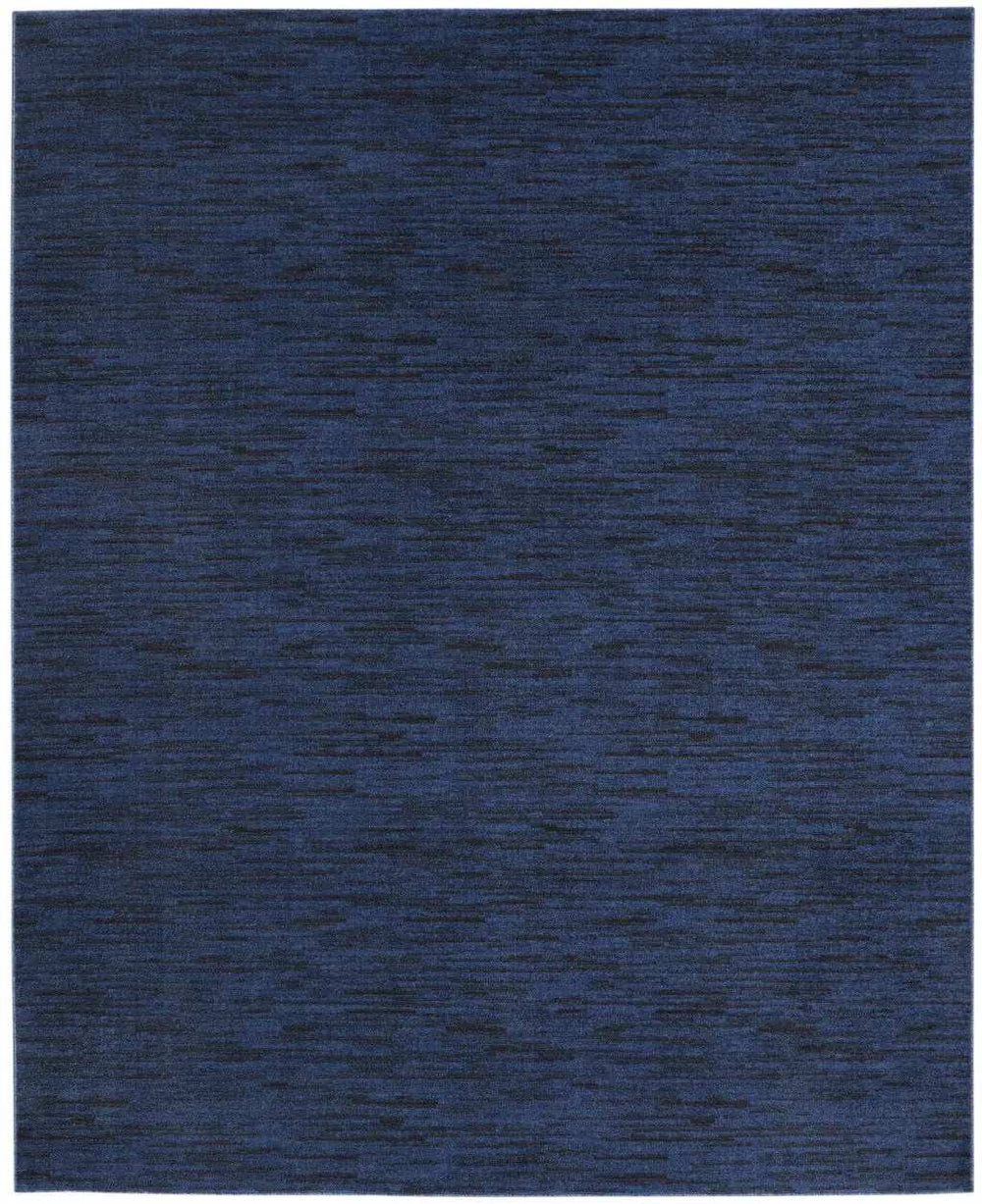 7' X 10' Midnight Blue Indoor Outdoor Area Rug - Homeroots - Flyclothing LLC