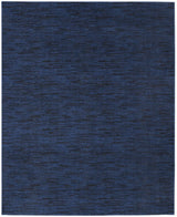8' X 10' Midnight Blue Stain Resistant Indoor Outdoor Area Rug - Homeroots - Flyclothing LLC