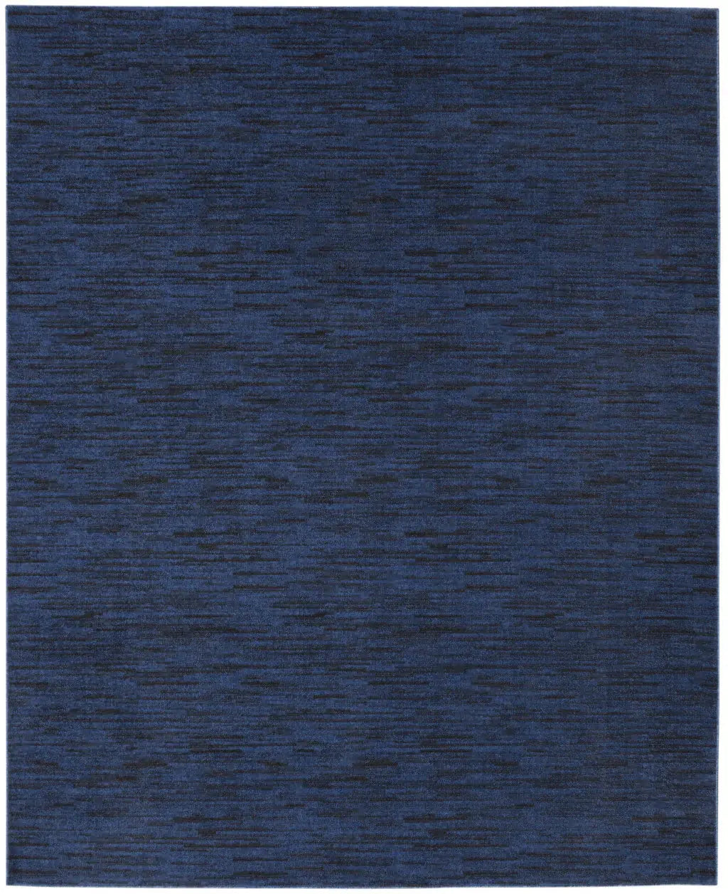 8' X 10' Midnight Blue Stain Resistant Indoor Outdoor Area Rug - Homeroots - Flyclothing LLC