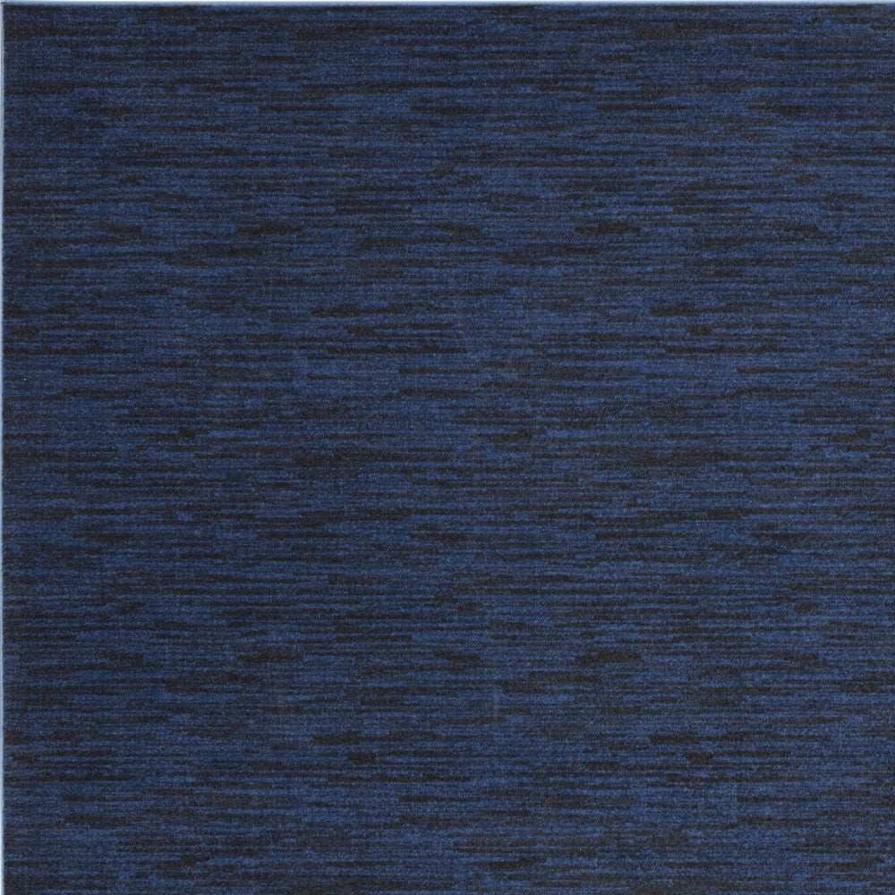 9' Midnight Blue Square Stain Resistant Indoor Outdoor Area Rug - Homeroots - Flyclothing LLC