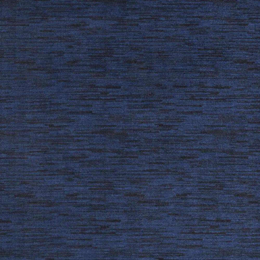 9' X 12' Midnight Blue Stain Resistant Indoor Outdoor Area Rug - Homeroots - Flyclothing LLC