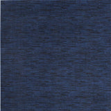 9' X 12' Midnight Blue Stain Resistant Indoor Outdoor Area Rug - Homeroots - Flyclothing LLC