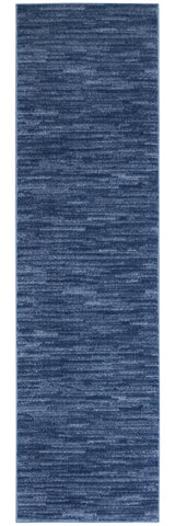6' Blue Non Skid Indoor Outdoor Runner Rug - Homeroots - Flyclothing LLC