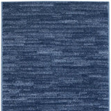 8' Blue Non Skid Indoor Outdoor Runner Rug - Homeroots - Flyclothing LLC