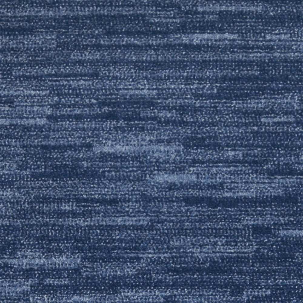 8' Blue Non Skid Indoor Outdoor Runner Rug - Homeroots - Flyclothing LLC