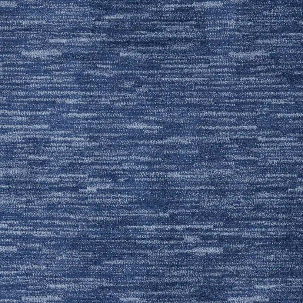5' X 7' Blue Non Skid Indoor Outdoor Area Rug - Homeroots - Flyclothing LLC