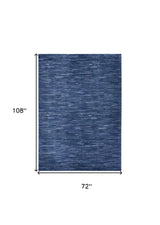 6' X 9' Blue Indoor Outdoor Area Rug - Homeroots - Flyclothing LLC