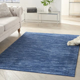 6' X 9' Blue Indoor Outdoor Area Rug - Homeroots - Flyclothing LLC