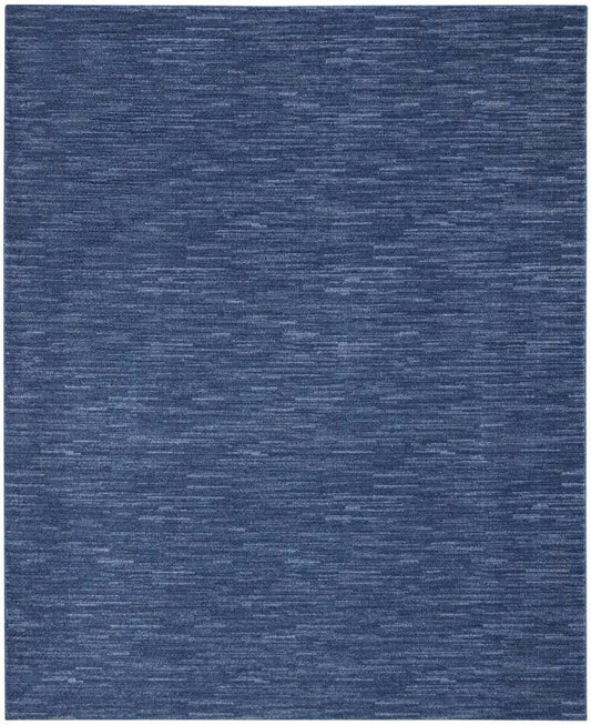 7' X 10' Blue Non Skid Indoor Outdoor Area Rug - Homeroots - Flyclothing LLC