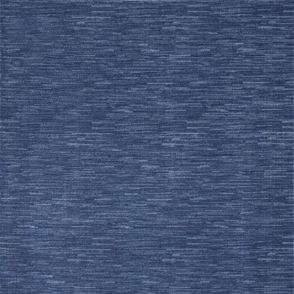 7' X 10' Blue Non Skid Indoor Outdoor Area Rug - Homeroots - Flyclothing LLC
