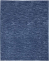 8' X 10' Navy Blue Non Skid Indoor Outdoor Area Rug - Homeroots - Flyclothing LLC